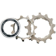 Shimano SLX CS-HG81 10-speed cassette met 11-34T tandwielen, zichtbaar op een fietscassette voor mountainbikes.
