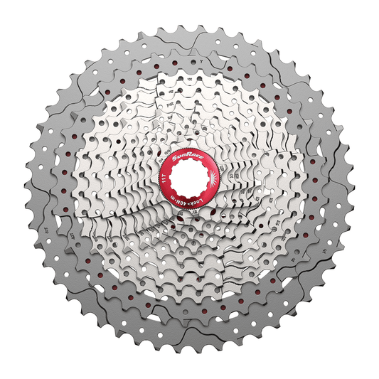Sunrace Cassette 11 Speed Csmx80 11-51T - Zilver - Le Coq Wielerartikelen