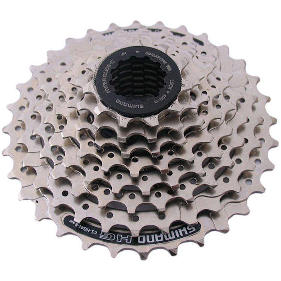 Shimano Cassette 8-Speed Acera Hg41 11-32T - Zilver - Le Coq Wielerartikelen