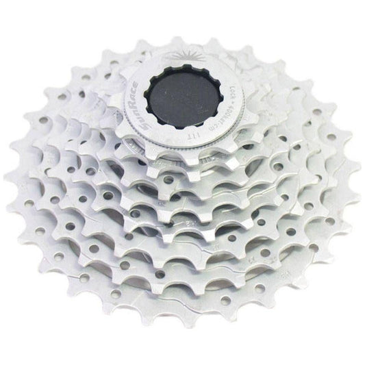 Sunrace Cassette Csr86 8 Speed 11-28T - Zilver - Le Coq Wielerartikelen