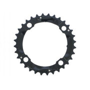 Shimano Deore M590 9-speed kettingbladen met 4-arm ontwerp voor mountainbike en trekking, roestvrij staal en duurzaam materiaal