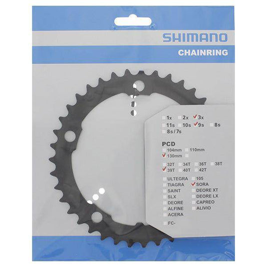 Shimano Kettingblad 39T Sora Fc-3503 39T-D - Zwart - Le Coq Wielerartikelen