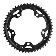 Shimano Sora Fc-3503 kettingblad met 5-arm ontwerp, 130 mm BCD, zwart, geschikt voor racefietsen en MTB's.