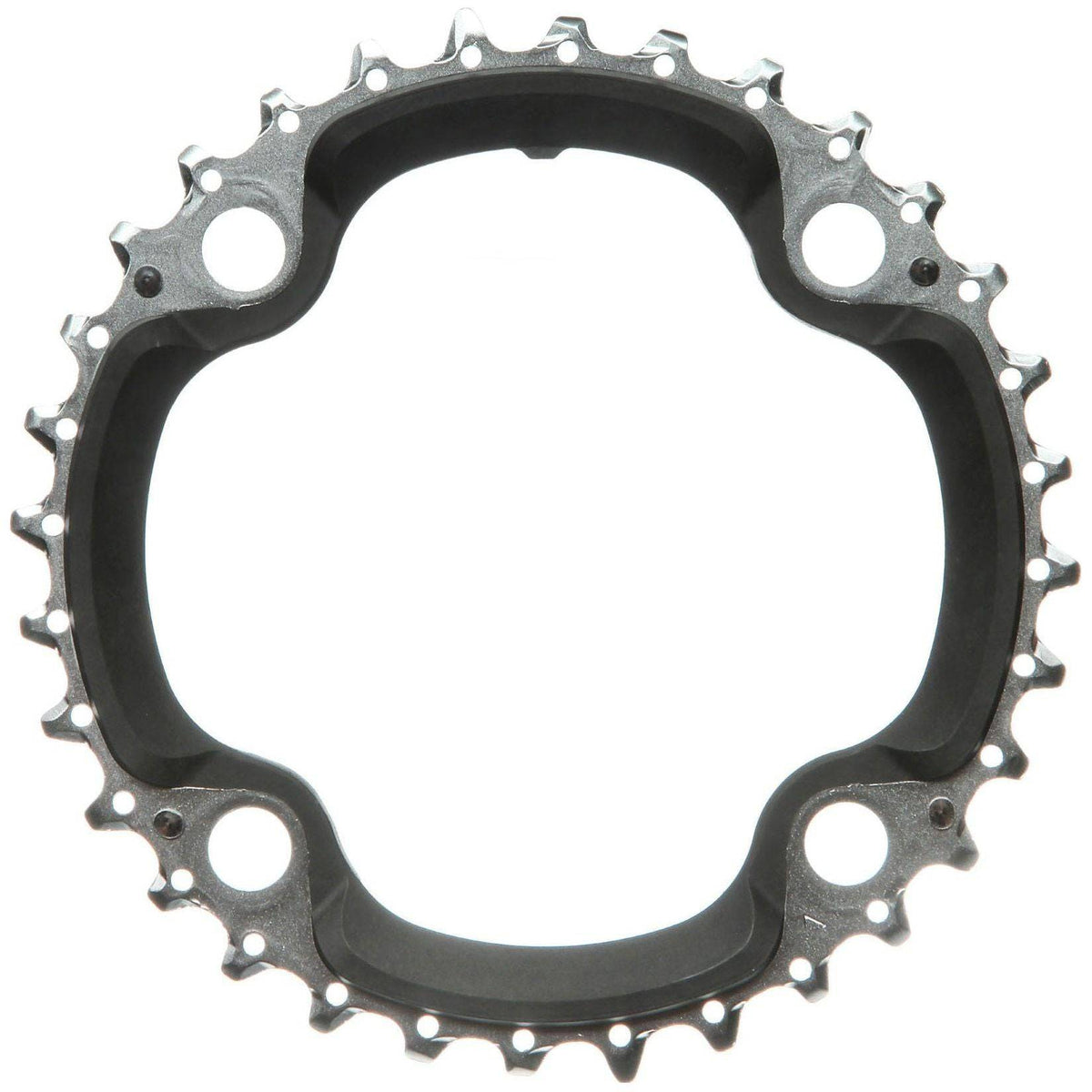 Shimano SLX FCM672 kettingblad 30T voor 10-speed fiets, vierarm ontwerp, geschikt voor mountainbikes en racefietsen