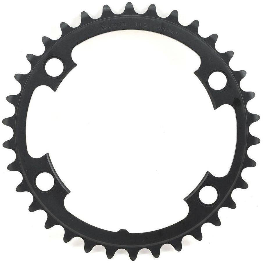 Shimano Alivio 26T 9-speed kettingblad met 4-arm ontwerp voor fiets, gedetailleerde close-up van het kettingblad