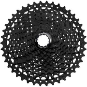 Sunrace cassette CSMS3 10-speed voor fiets, zichtbaar met meerdere metalen tandwielen en stevige constructie.