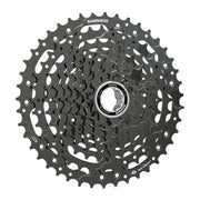 Shimano CS-LG400 Linkglide 10-speed cassette met metalen tandwielen en lichte constructie, geschikt voor mountainbikes en racefietsen