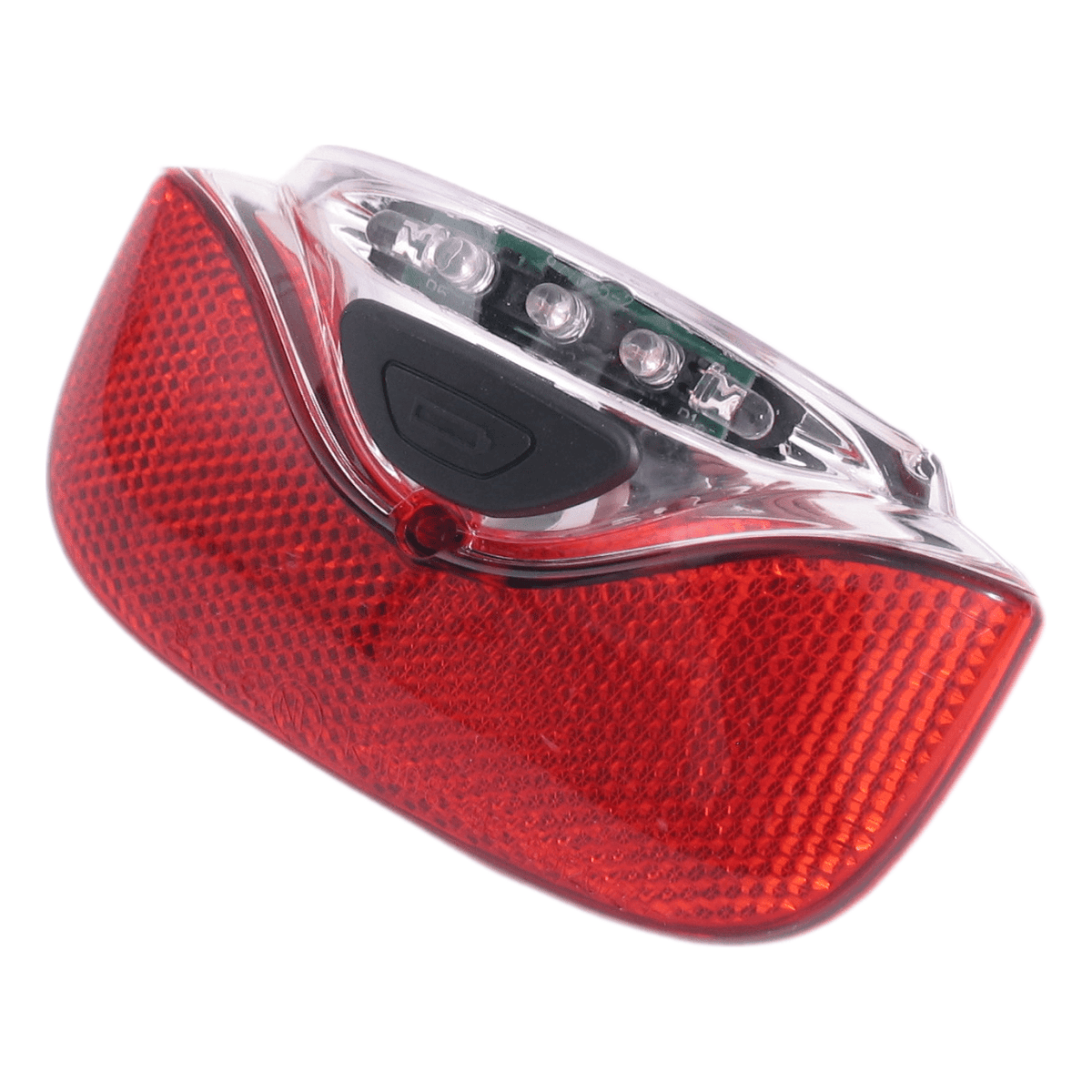 Gazelle Innergy achterlicht voor fiets, helder rood LED-verlichting met bevestigingsbeugel, zichtbaar in de afbeelding.