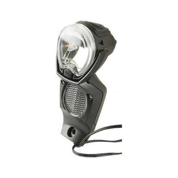 Gazelle Koplamp Light Vision V2 Voor Naafdynamo - Zwart - Le Coq Wielerartikelen