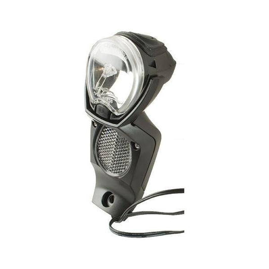 Gazelle Koplamp Light Vision V2 Voor Naafdynamo - Zwart - Le Coq Wielerartikelen
