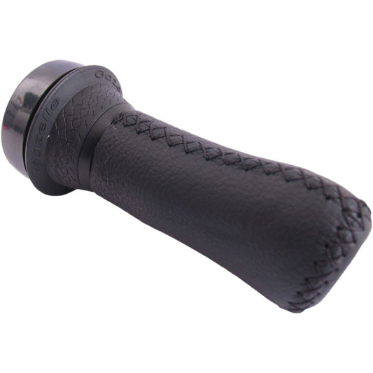 Gazelle Handvat Links 100 Mm Met Draaibel - Aero Leder - Le Coq Wielerartikelen