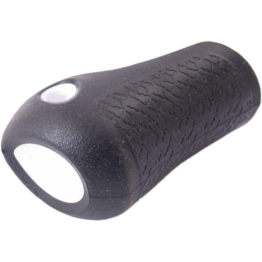 Gazelle Handvatten Dop Links Basis 88 Mm - Zwart Met Witte Bies - Le Coq Wielerartikelen