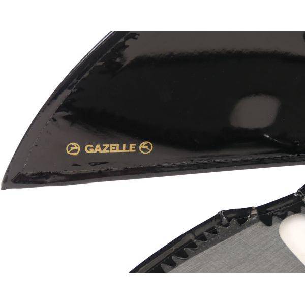Jasbeschermerset 28" Gazelle Lakdoek - Zwart - Le Coq Wielerartikelen