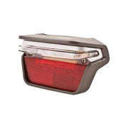 Spanninga achterlicht Brasa voor e-bike, 6-12V, met 80 mm montage, helder rood achterlicht voor veiligheid op de fiets.