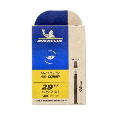 Michelin binnenband 28 inch Aircomp A4 met ventiel en rubber omhulsel voor fiets, ligfiets of mountainbike