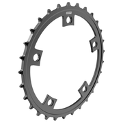 Zwart kettingblad Enduo Cargo 64T voor 5-B en Di2, geschikt voor cargo fietsen, met 130 Bcd.