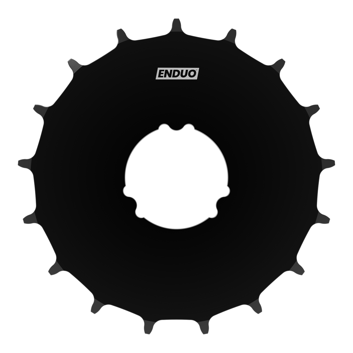 Tandwiel 34T Enduo Cargo Nexus Cl-45.5 - Zwart - Le Coq Wielerartikelen