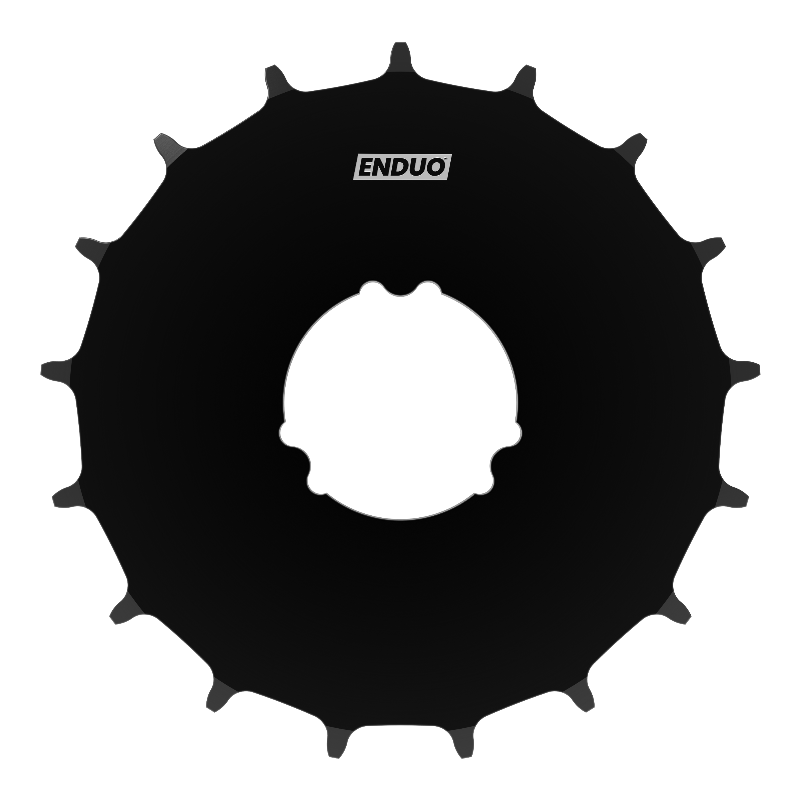 Tandwiel 34T Enduo Cargo Nexus Cl-45.5 - Zwart - Le Coq Wielerartikelen