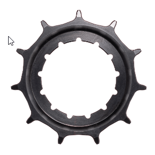 Tandwiel 24T Enduo Cargo Rohloff Cl-53.0 / 54.7 - Zwart - Le Coq Wielerartikelen