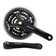 Shimano Acera FC-M361 trekking crankstel, 175 mm, 42-32-22 tanden, zwart, geschikt voor 8-speed fietsen