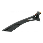 Zwart SKS Dashblade achterspatbord voor 26/27,5 inch MTB, gemaakt van PVC, beschermt tegen modder en water.