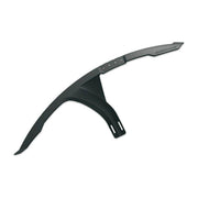 Zwart SKS Mudrocker voorspatbord voor 27,5/29 inch fietsen, gemaakt van PVC, beschermt tegen modder en water.