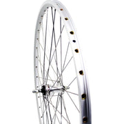 Roland voorwiel 28 inch HB-IM40 RB ZAC2000 zilver RVS, geschikt voor elektronische fiets, zichtbaar in de afbeelding