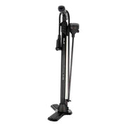 XLC Pu-S06 vloerpomp met digitale manometer, zwart, 11 bar drukmeter voor fietsbanden en luchtvoorzieningen