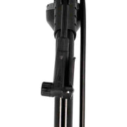 XLC Pu-S06 vloerpomp met digitaal manometer, zwart, 11 bar drukmeter voor fietsbanden en accessoires