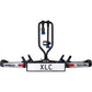 XLC Fietsendrager Azura Easy WT VC-C09 2F 7/13-polig Zwart/Zilver - Le Coq Wielerartikelen