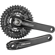Shimano Deore FC-M6000 trekking crankstel 175 mm 3x10 Hollowtech zwart voor mountainbikes en trekkingfietsen