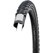 Schwalbe Land Cruiser 26x2.00 stadsfiets buitenband met Punctureguard voor extra lekbestendigheid, zichtbaar in de afbeelding