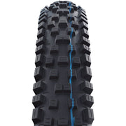 Schwalbe MTB buitenband 27.5" Nobby Nic TLE ADDIX SpeedGrip Super Ground zwart op velg, profile met profiel voor mountainbiken