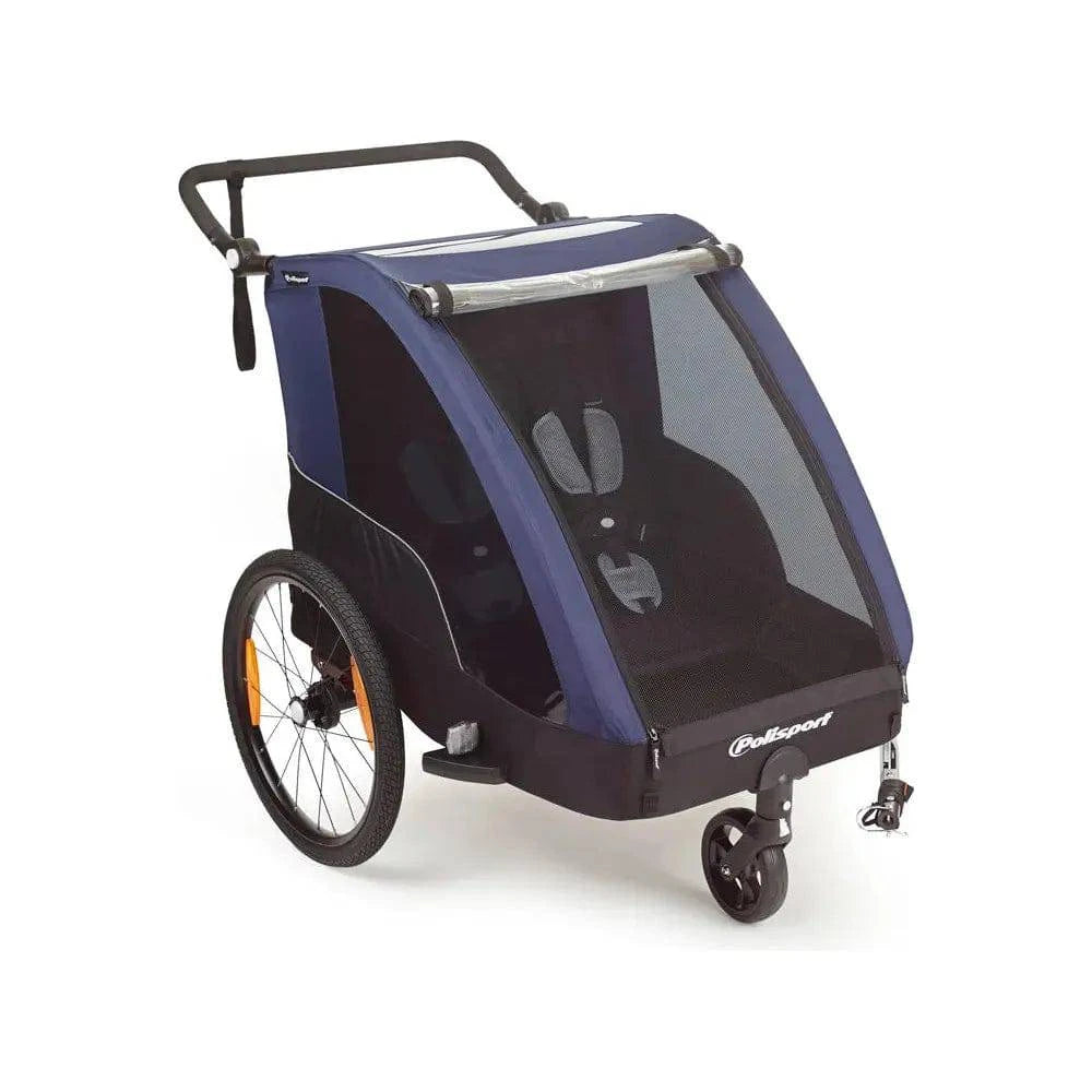 Polisport Kindertrailer Voor Wandelen En Fietsen - Le Coq Wielerartikelen