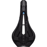 Shimano Pro Turnix Team anatomisch gevormd racefiets- en MTB-zadel, 132 mm breed, carbon basis, zwarte afwerking.
