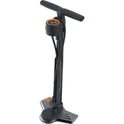 SKS Airmotion 12.0 vloerpomp met manometer in zwart voor het oppompen van banden en sportartikelen