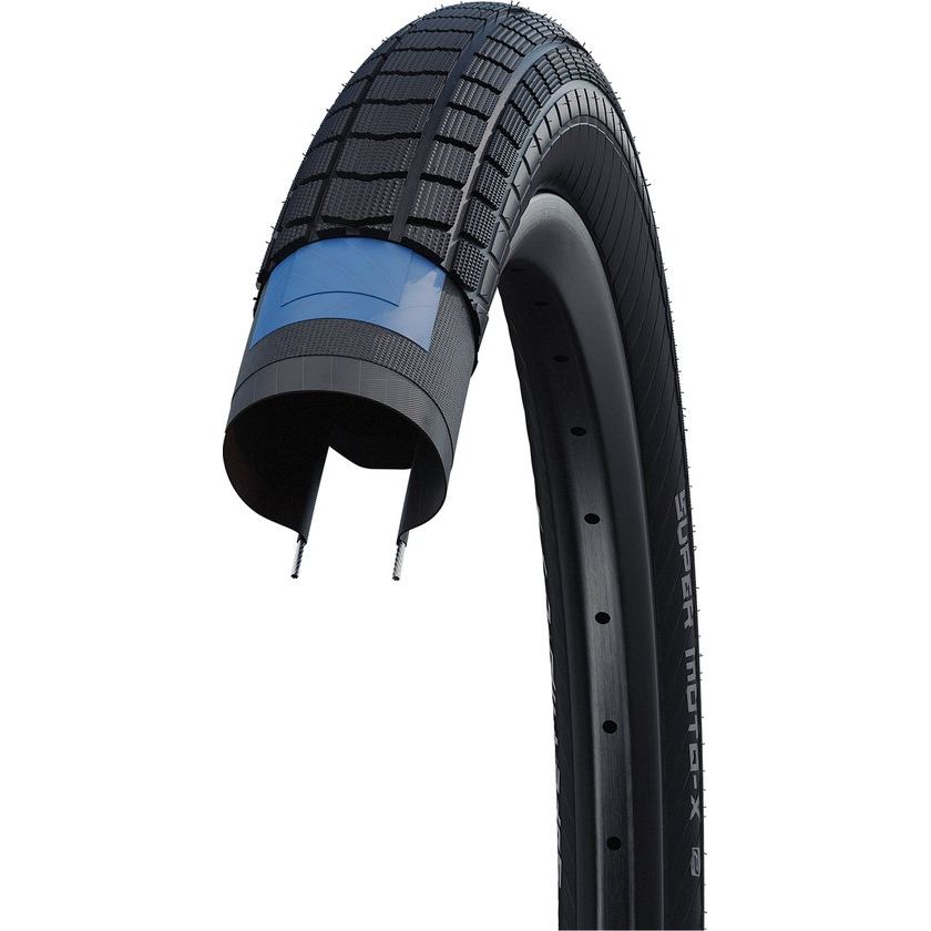 Schwalbe Buitenband 27.5" Super Moto-X ADDIX GreenGuard 62-584 Zwart