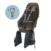 Urban Iki achterzitje voor fiets, eenvoudig te bevestigen met Ta-ke Easyfix, comfortabel en veilig voor kinderen.