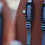 Urban Iki achterzitje Ta-ke BIO met dragerbevestiging voor fiets, stevig en comfortabel kinderstoeltje op de achterdrager.