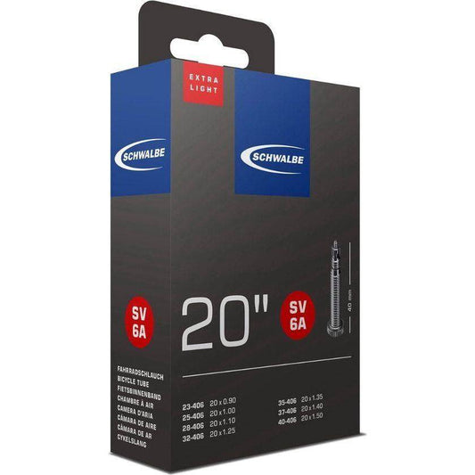 Schwalbe Binnenband 20" Sv6A Extralight 20X11/8-11/4-150 Sv 40Mm - Le Coq Wielerartikelen