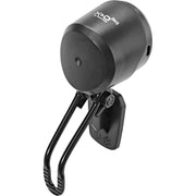 Spanninga X&O 30 Xe E-bike koplamp met helder licht, geschikt voor 6-36V elektrische fietsen, zwart design