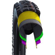 Schwalbe MTB buitenband 26" Magic Mary TLE ADDIX Soft Super Gravity, zwart, vouwband, geschikt voor downhill en gravity rijden