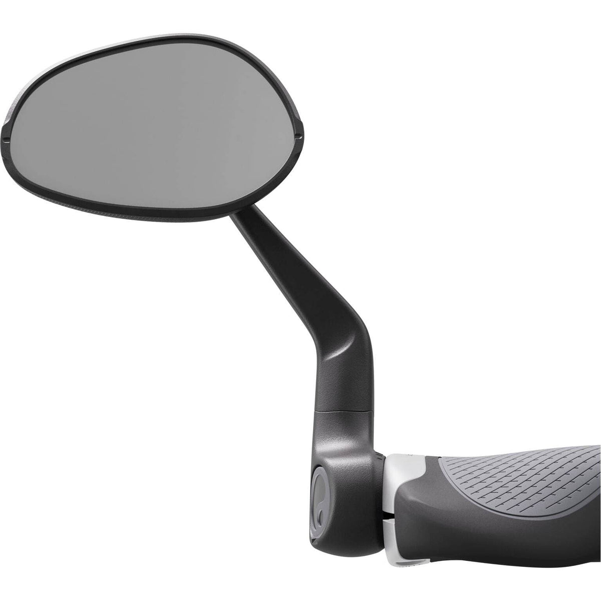 Ergon RM Touring inklapbare fietsspiegels met veiligheidsglas, zwart, voor veilig wielrennen en zichtbaarheid.