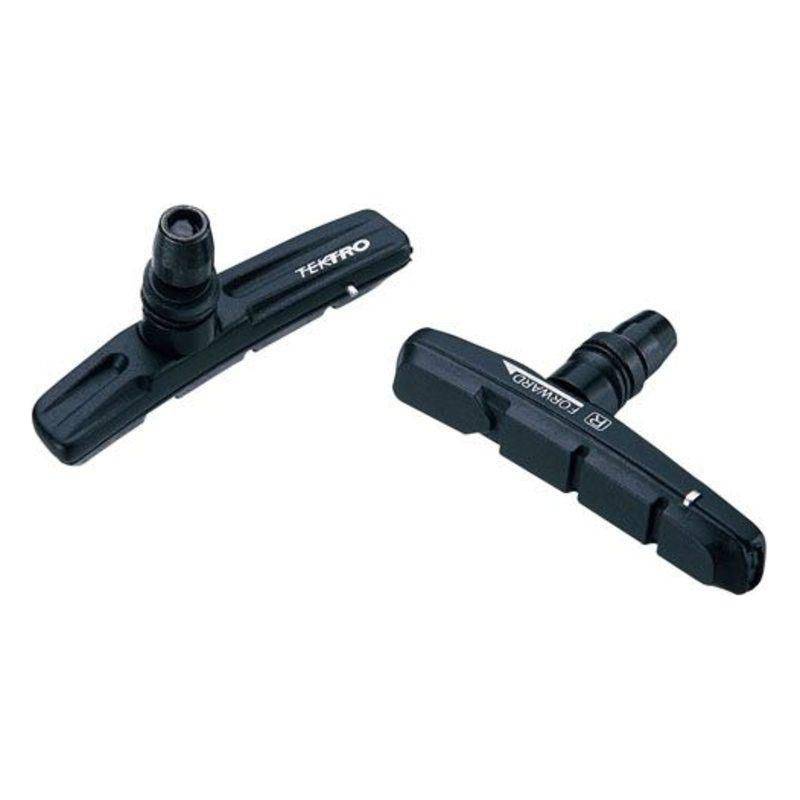Tektro 877.12 V-brake remblokken, 72 mm cartridge remmen voor fietsremmen, opvallend ontwerp en duurzame materialen.