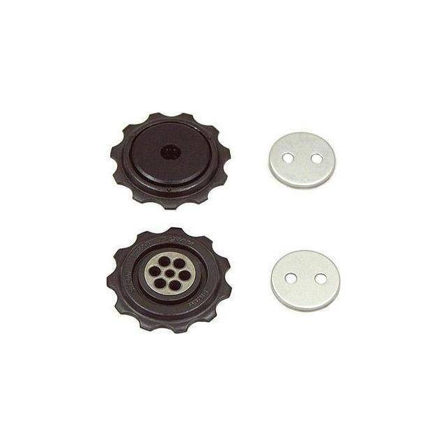 Sram derailleurwieltjes X9 05-09 Medium/Long, geschikt voor fietsversnellingen, met metalen kogels en bevestigingsbeugel