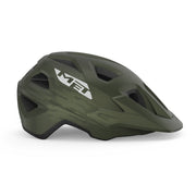 Groene MET MTB fietshelm Echo Mips S/M 52-57 met ventilatiegaten en verstelbare riem voor veilig fietsen