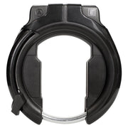 Zwart Trelock fietsslot Ringslot Rs 453 Protect -O-Connect Balloon Naz, stevig en veilig slot voor fietsen.