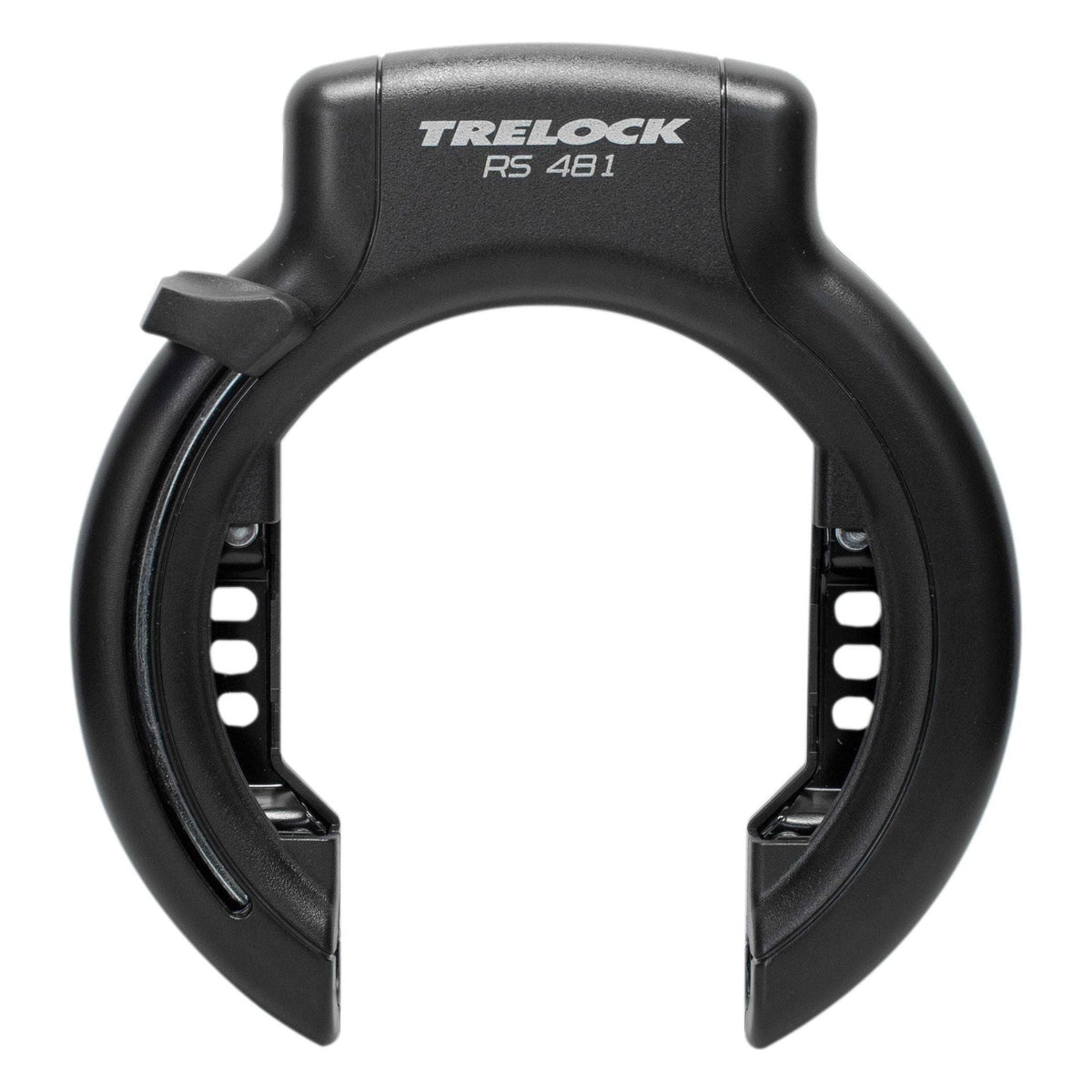 Zwart Trelock fietsslot Ringslot Rs 481 Protect-O-Connect Xxl met stevige beveiligingskabel en slotmechanisme.