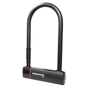 Trelock U-slot beugelslot zwart, Ø16 mm, lengte 230 mm, stevig slot voor extra beveiliging van fietsen.