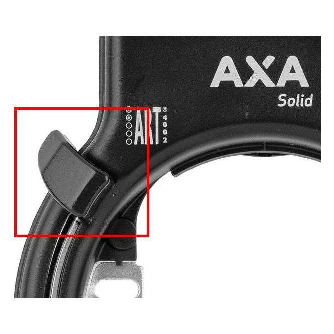 Slotknop Axa Solid - Zwart - Le Coq Wielerartikelen